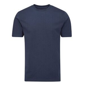Mantis Unisex Adult Essential Natural Cotton T-Shirt / Navy